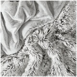 Frye Arctic Faux Fur Lux Throw 152 x 178cm White