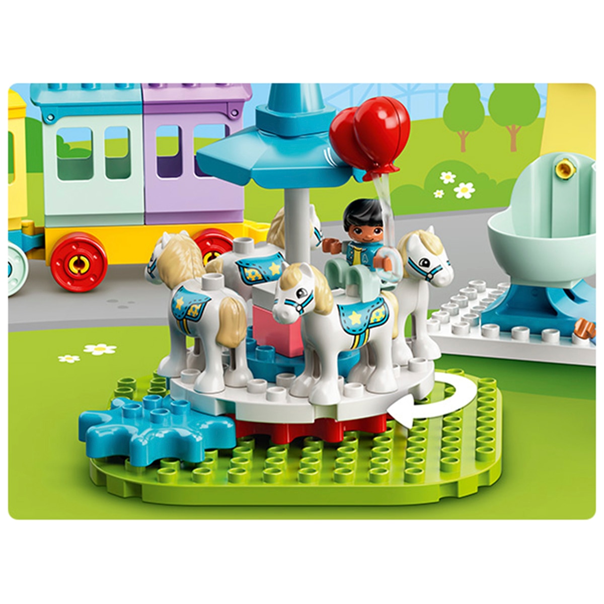 duplo fairground set