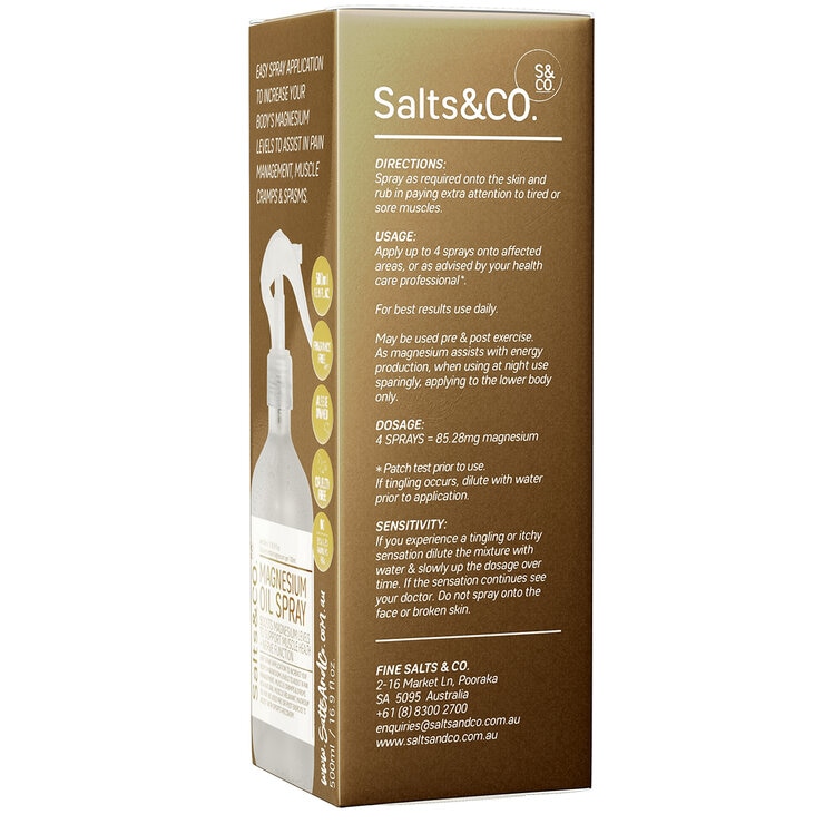 Salts & Co. Magnesium Oil Spray 500ml