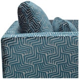 Moran Florence Fabric Chair 2 pack Teal