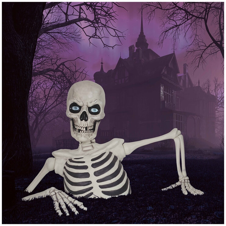 Giant Ground Breaking Skeleton