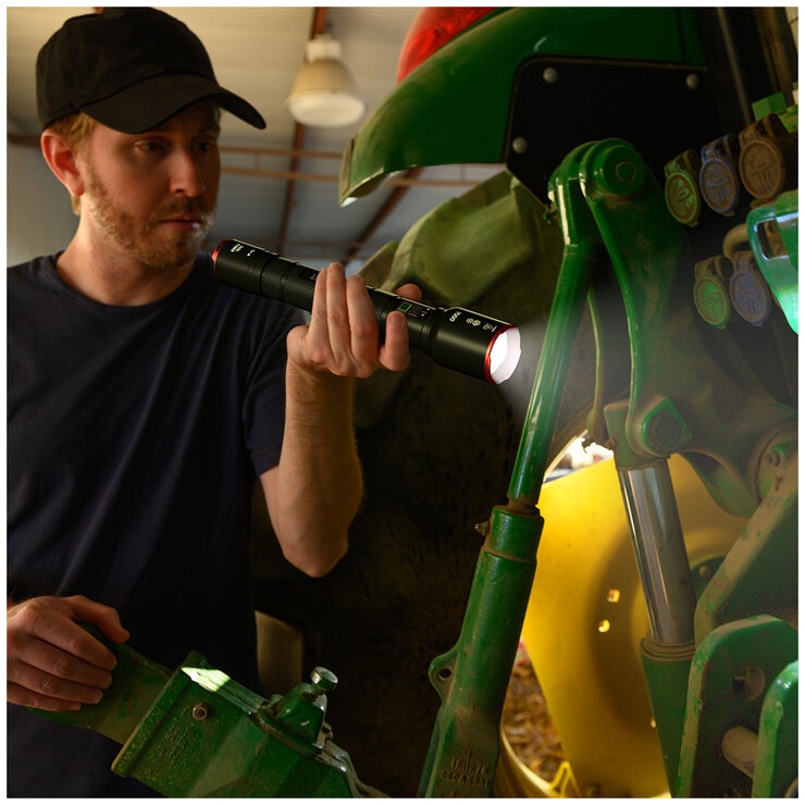 Infinity X1 7000 Lumen Dual Power Rechargeable Flashlight 1806405