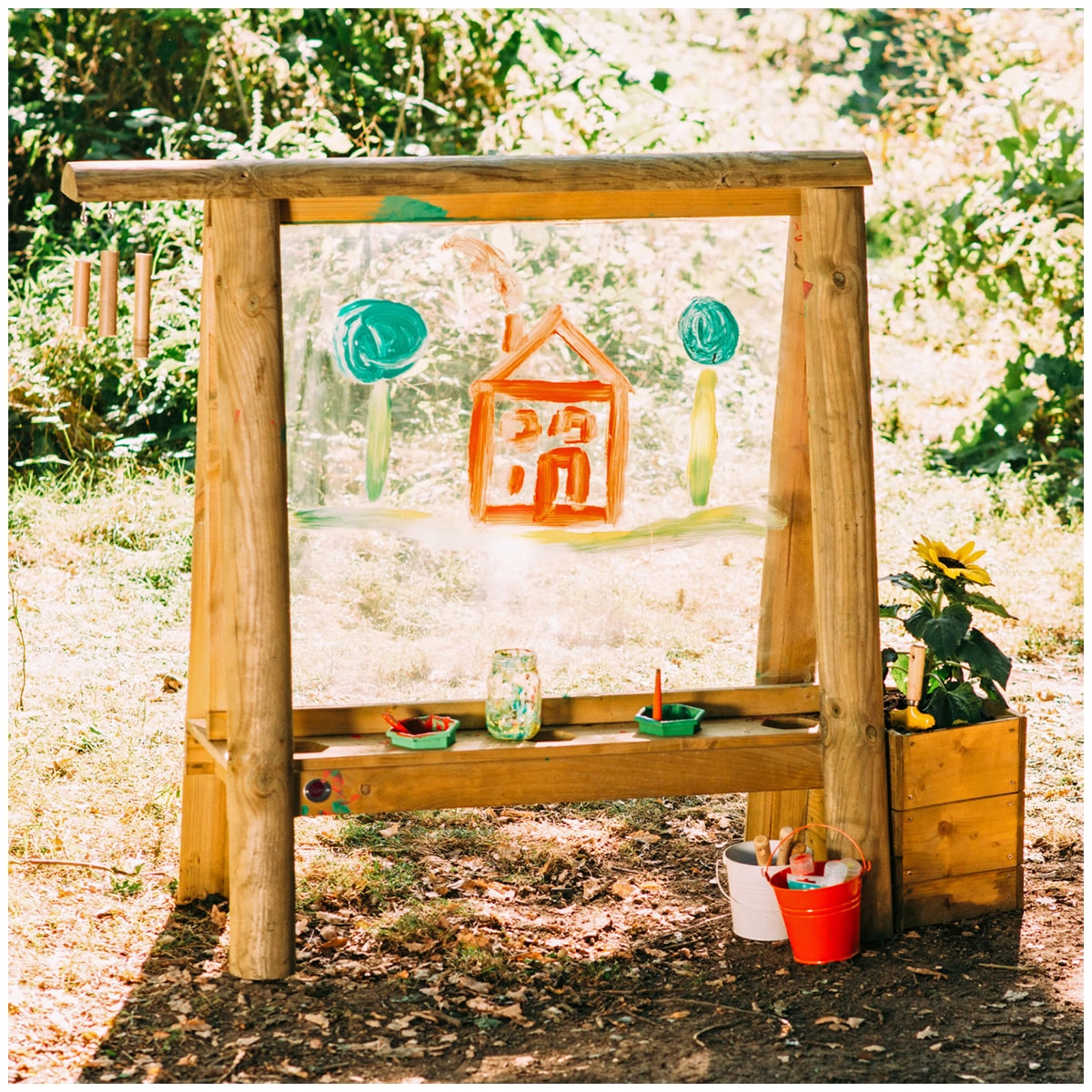 Plum Create & Paint Easel