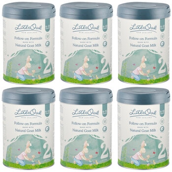 LittleOak Natural Goat Milk Follow-On Formula Stage 2 6 x 800g