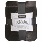 Kirkland Signature Plush Blanket Queen 248 x 233cm