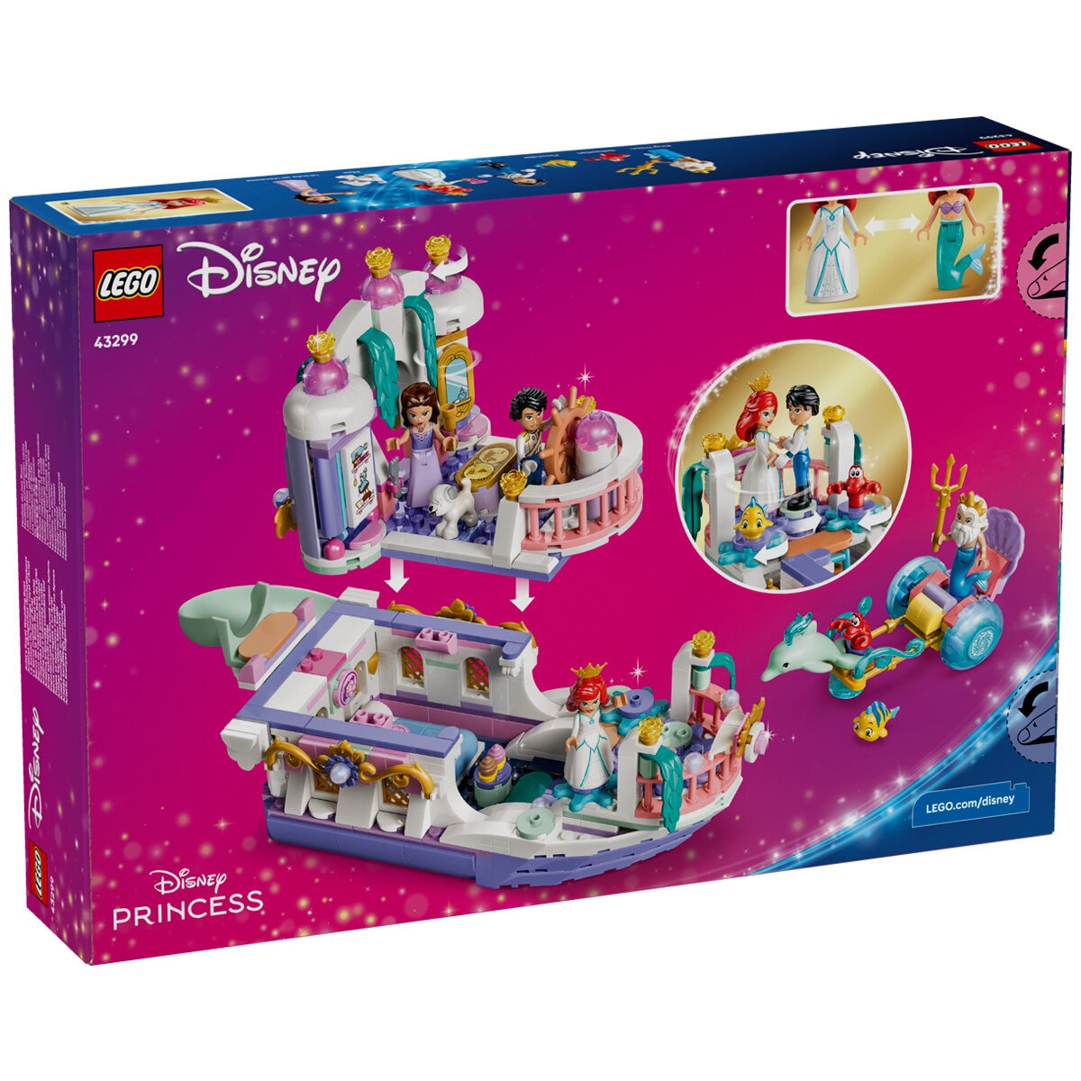LEGO Disney Princess Ariel’s Royal Wedding Boat 43299 LEGO Disney Princess Ariel’s Royal Wedding Boat 43299
