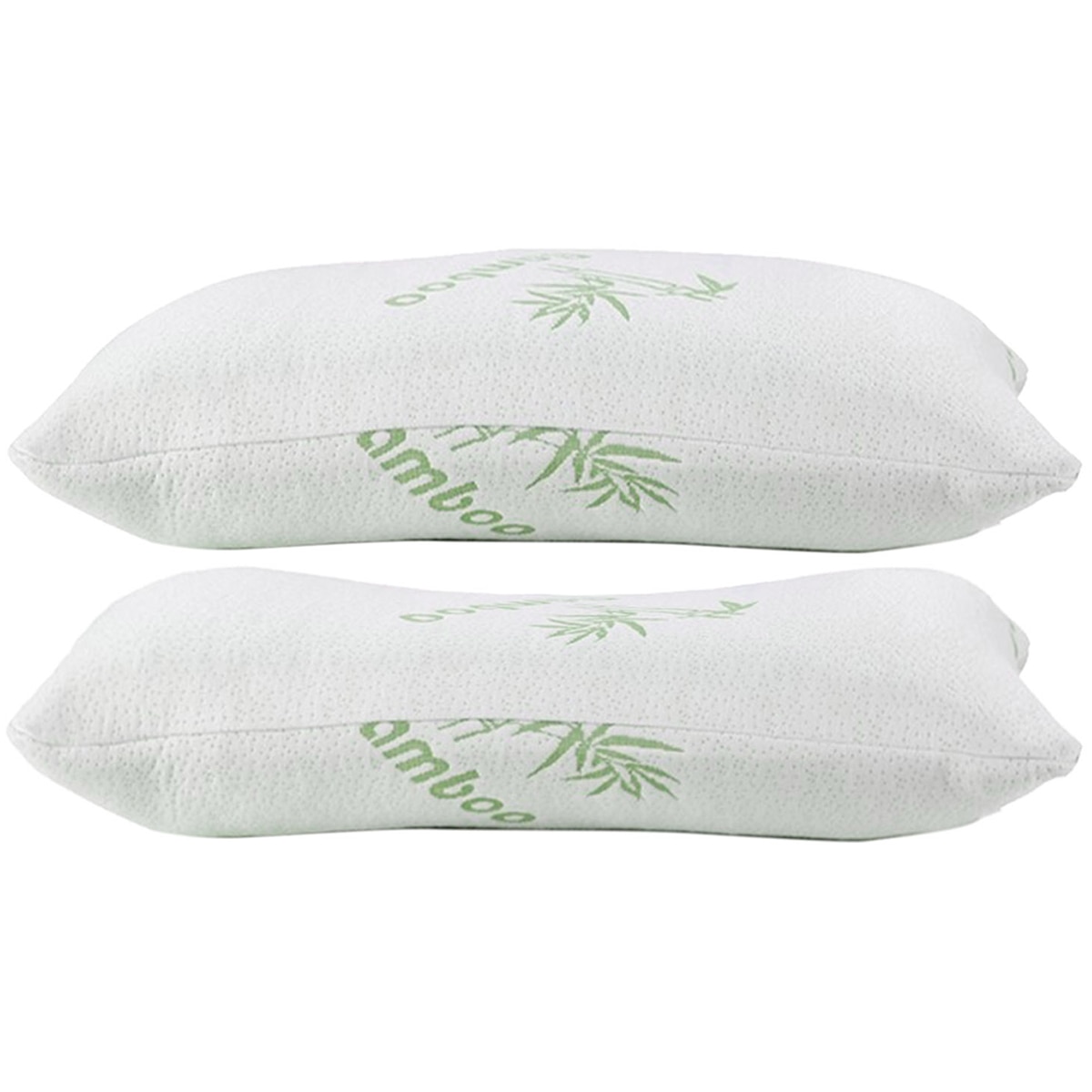 Bdirect Royal Comfort Bamboo covered Memory Foam Pillow 2 pack