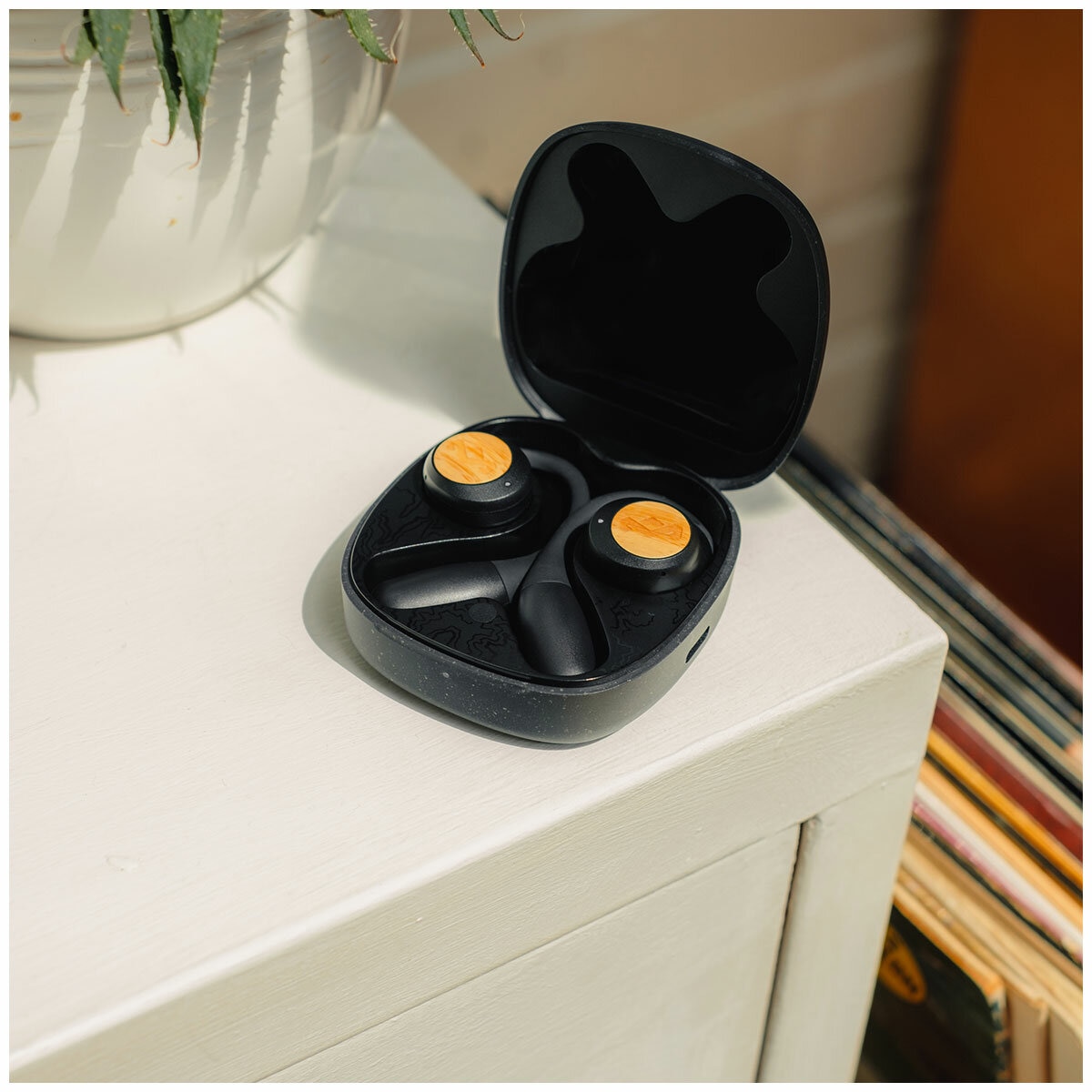 House of Marley Liberate Open Earbuds Black EM-JE104-SB