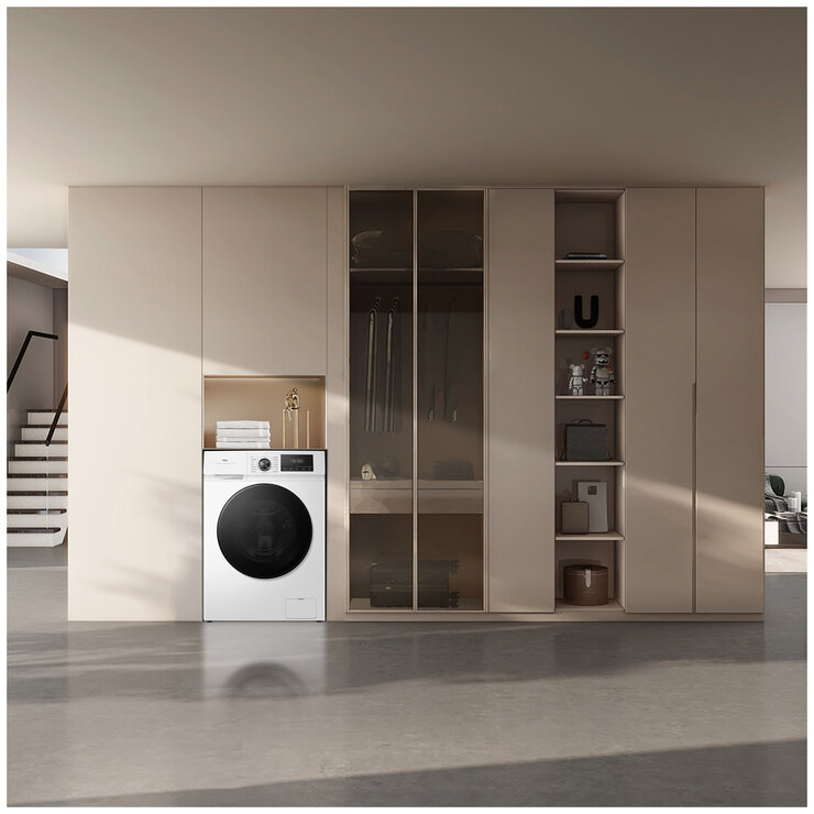 TCL 10KG Front Load Washing Machine White WF10P11W TCL 10KG Front Load Washing Machine White WF10P11W