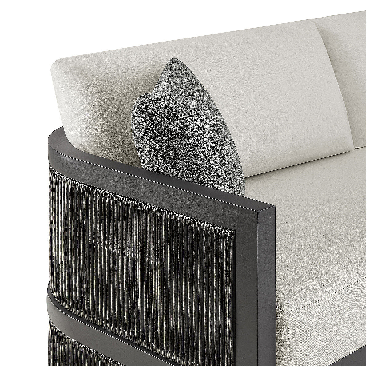 Henredon Saddleton 4 Piece Outdoor Seating Set