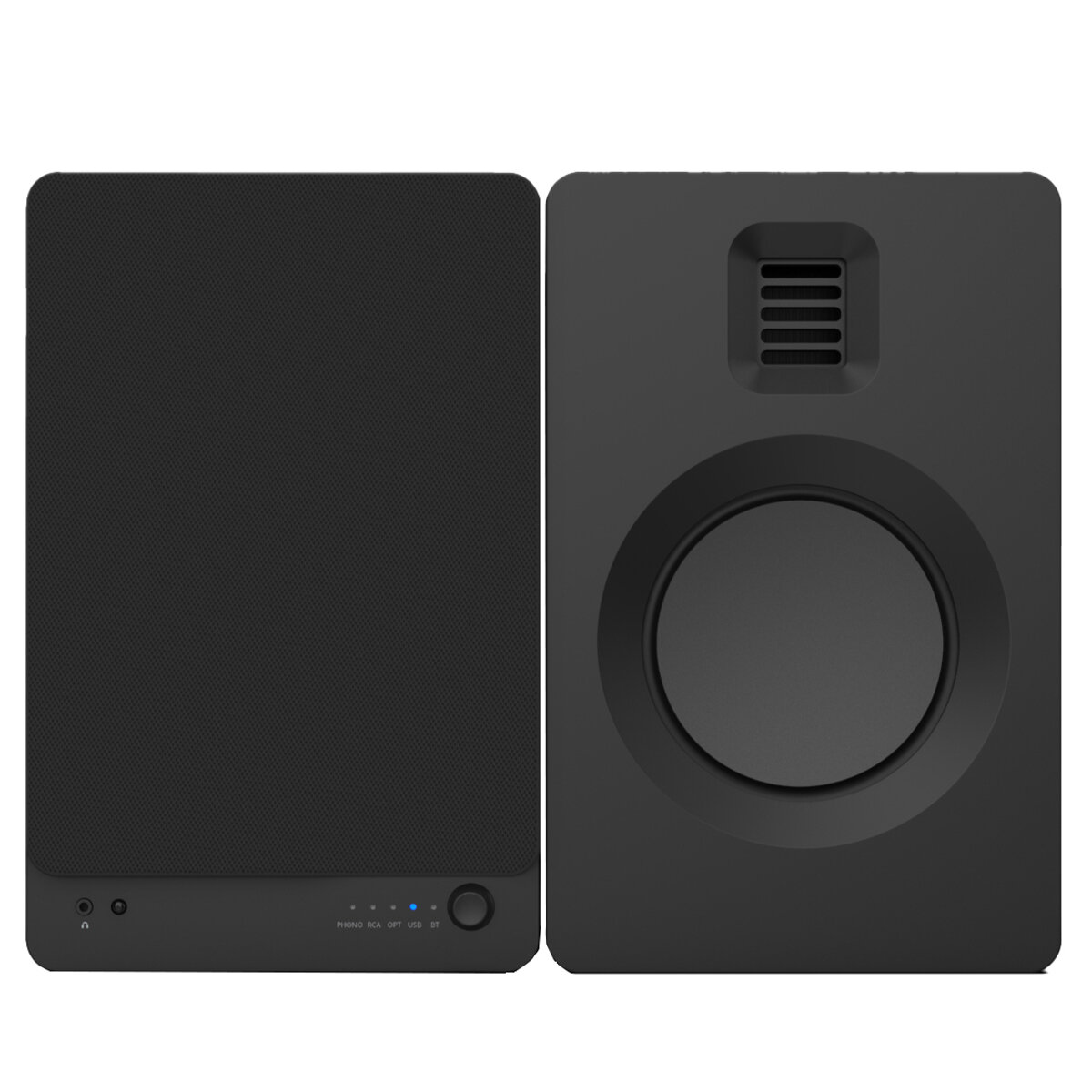 Kanto TUK 260W Powered Bookshelf Speakers Matte Black KO-TUKMB-I