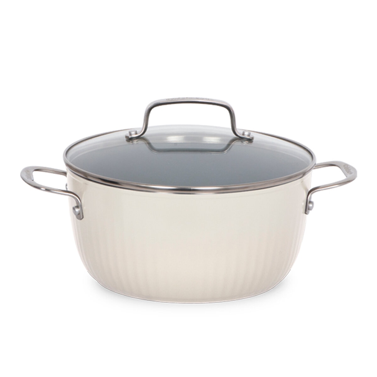 Cuisinart Non-Stick Cookware 12 Piece Set White Cuisinart Non-Stick Cookware 12 Piece Set White