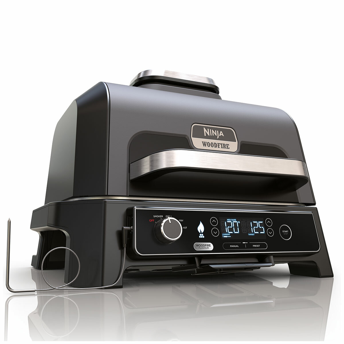 Ninja Woodfire Pro XL Outdoor Electric BBQ Grill & Smoker OG850