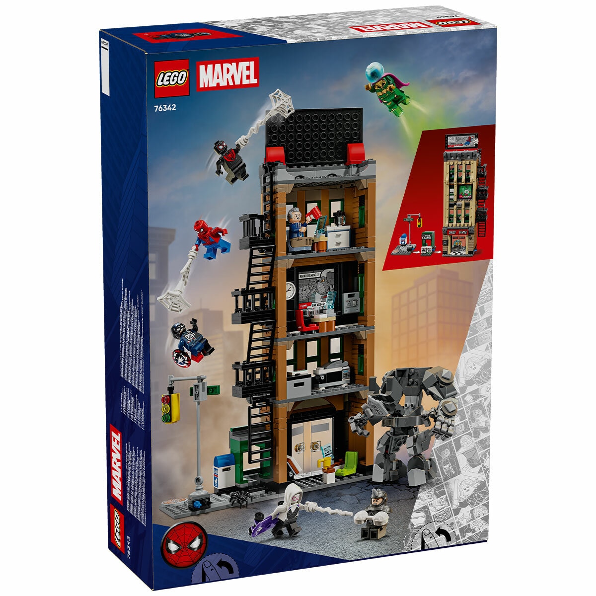 LEGO Marvel Spider-Man vs. Mysterio The Daily Bugle 76342