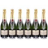 Moet & Chandon 6 x 750 ml and 6 Glass Pack