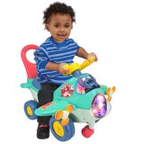 Disney Lights and Sounds Spinning Lights Plane Ride On Stitch