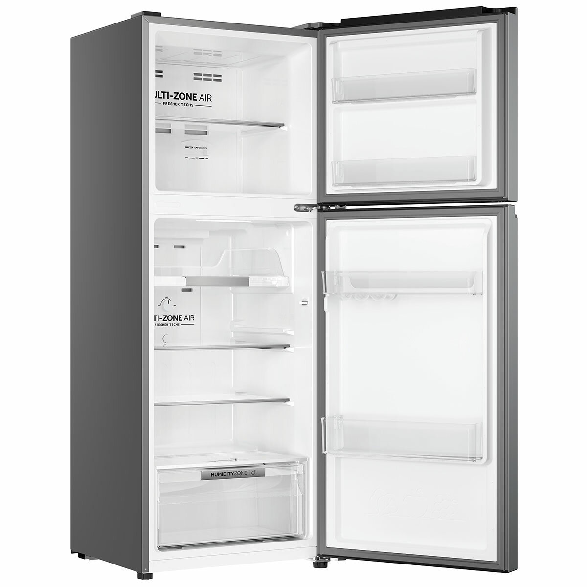 Haier 208L 300 Series Refrigerator Top Freezer Satina HRF210TS Haier 208L 300 Series Refrigerator Top Freezer Satina HRF210TS