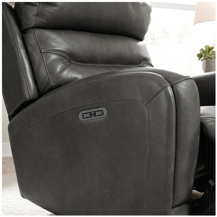 Pulaski Oklahoma Leather Power Glider Recliner Costco Australia