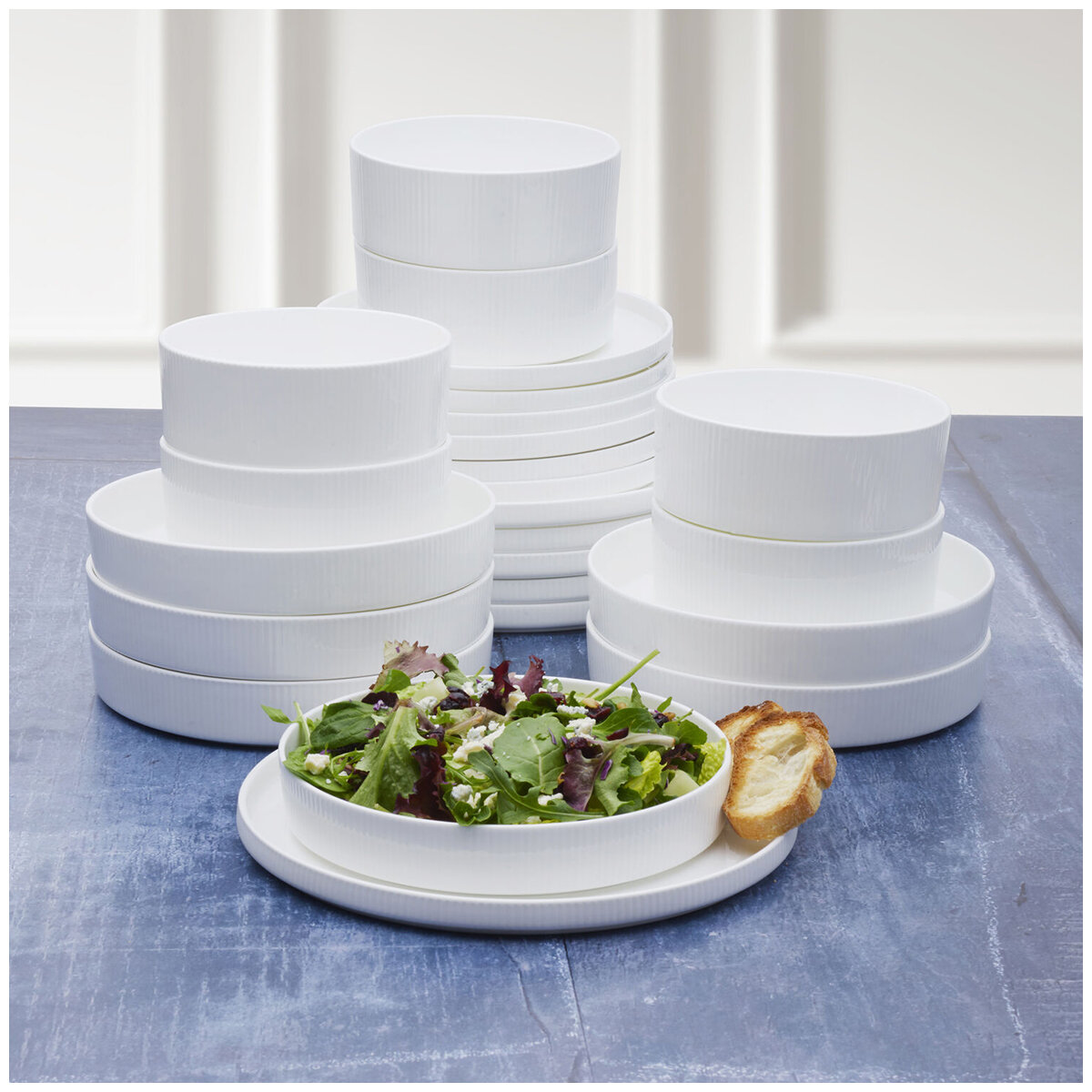 Mikasa Camile Bone China Dinner Set 24 Pieces