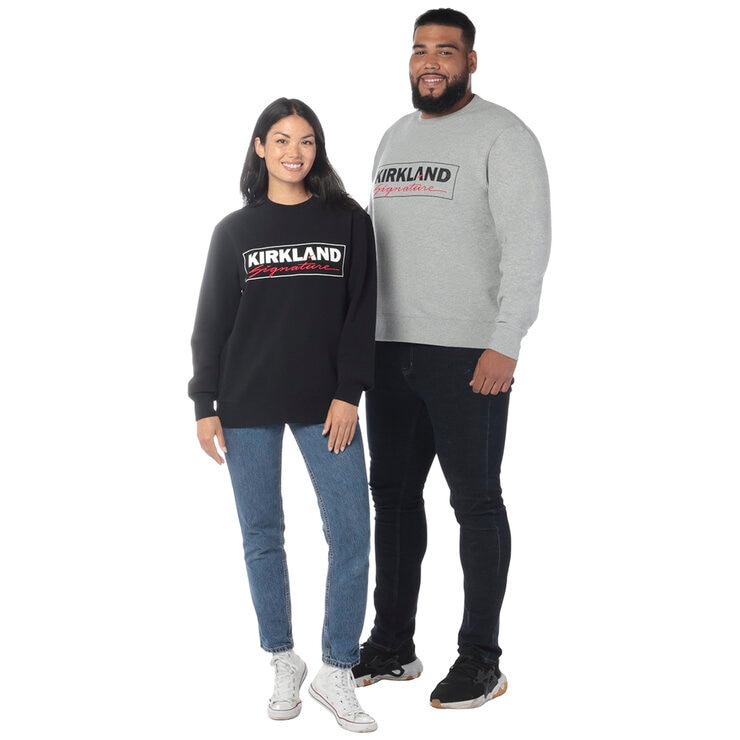 Kirkland Signature Unisex Fleece Crewneck
