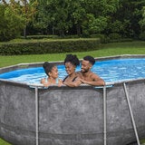 Bestway Platinum Series Power Steel Above Ground Pool Set 6.1m Bestway Platinum Series Power Steel Above Ground Pool Set 6.1m
