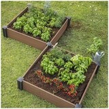 Keter Vista Modular Garden Bed Brown