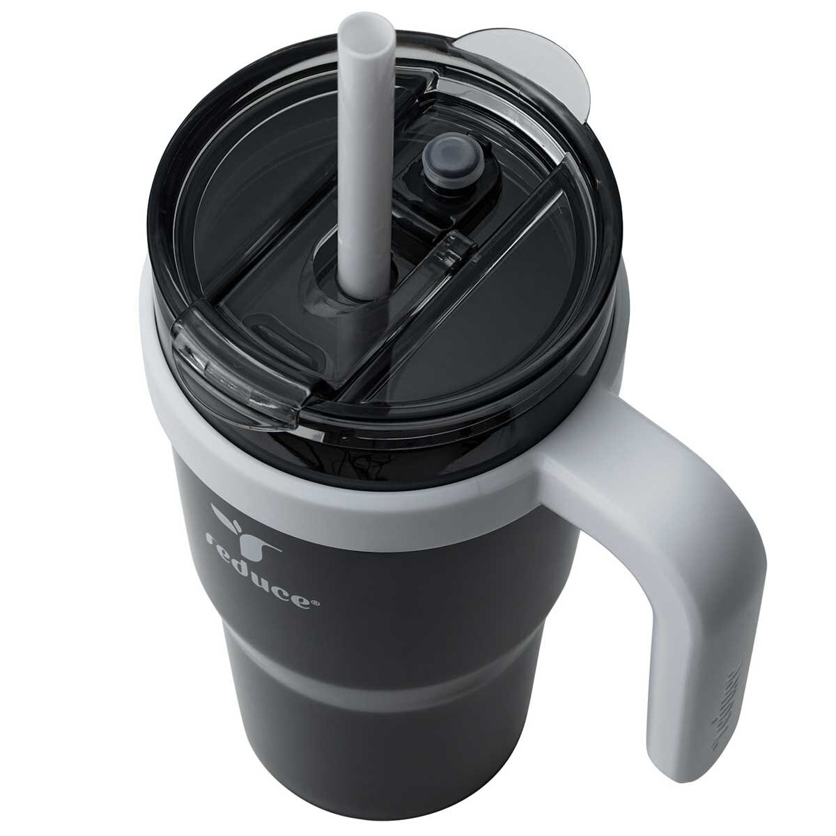 Reduce Cold1 Mug 700ml x 2 Pack Black And White