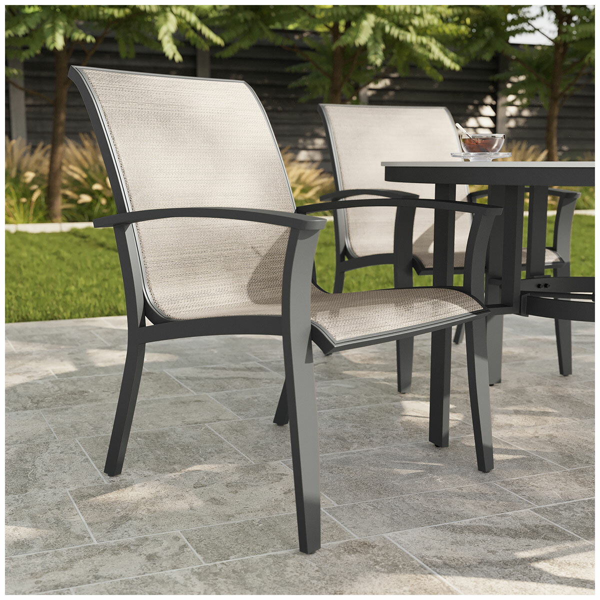 Agio Clearfield 5 Piece Sling Dining Set