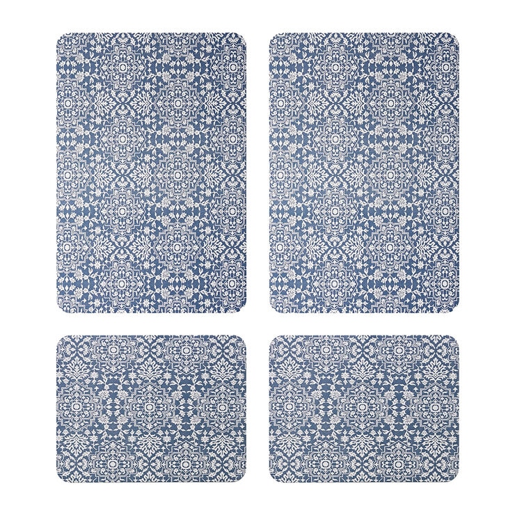 Creative Home Ideas Multi-Purpose Kitchen Mat 4 Pack