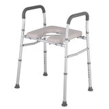 Altus Heavy Duty Bedside Commode Raised Toilet Seat Shower Chair