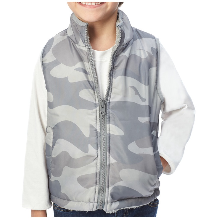 Andy and Evan Vest - Grey + Camo