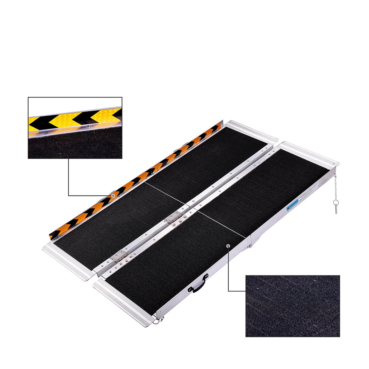 Altus Aluminium Portable Wheelchair Ramp 4ft 122cm
