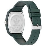 Adidas Originals Project Two Black Dial Green Strap Watch AOST22566