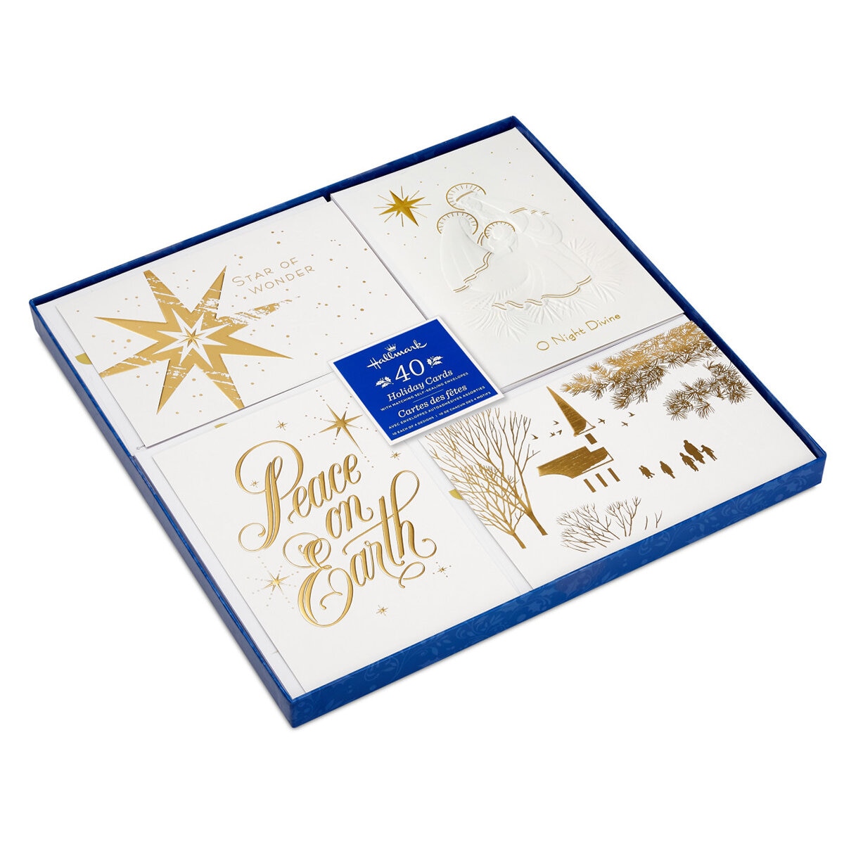 Hallmark Traditional Holiday Card Assortment 40 Pack/