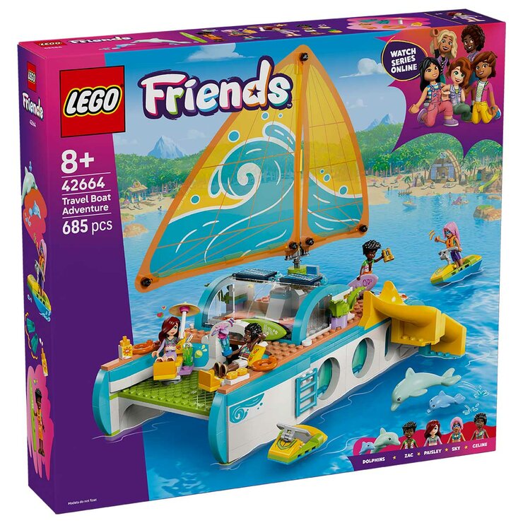 LEGO Travel Boat Adventure 42664