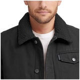 Calvin Klein Canvas Sherpa Jacket Black