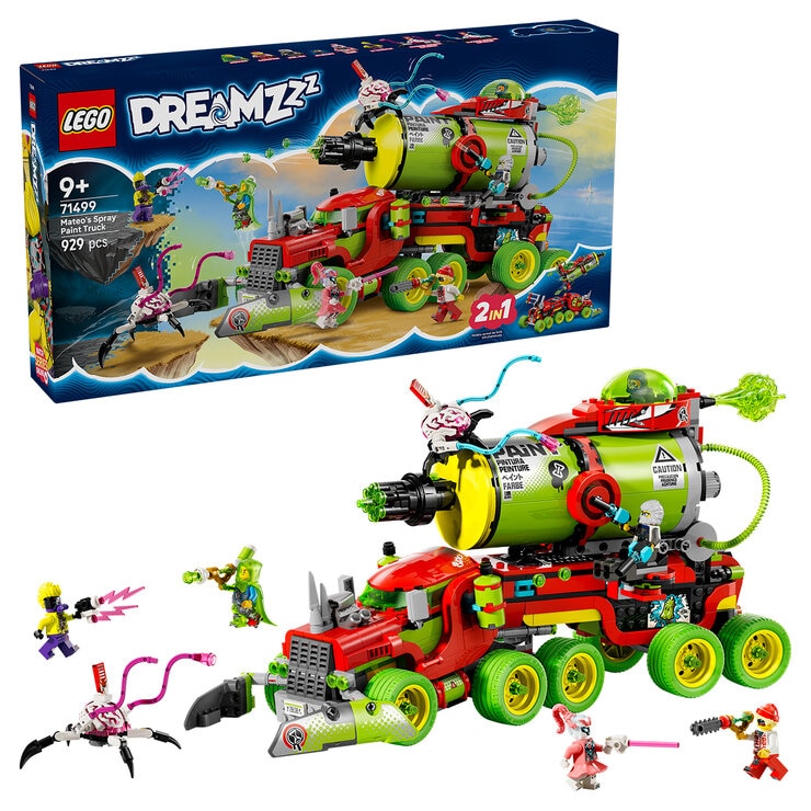 LEGO Mateo's Spray Paint Truck 71499