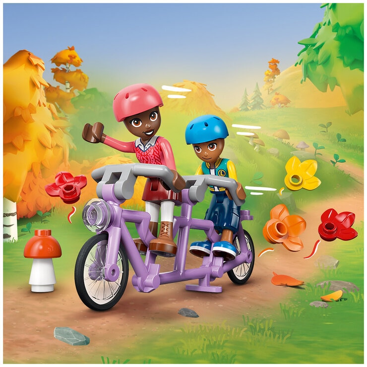 LEGO Friends Cozy Fall Forest Cabin Building Set 42705 LEGO Friends Cozy Fall Forest Cabin Building Set 42705