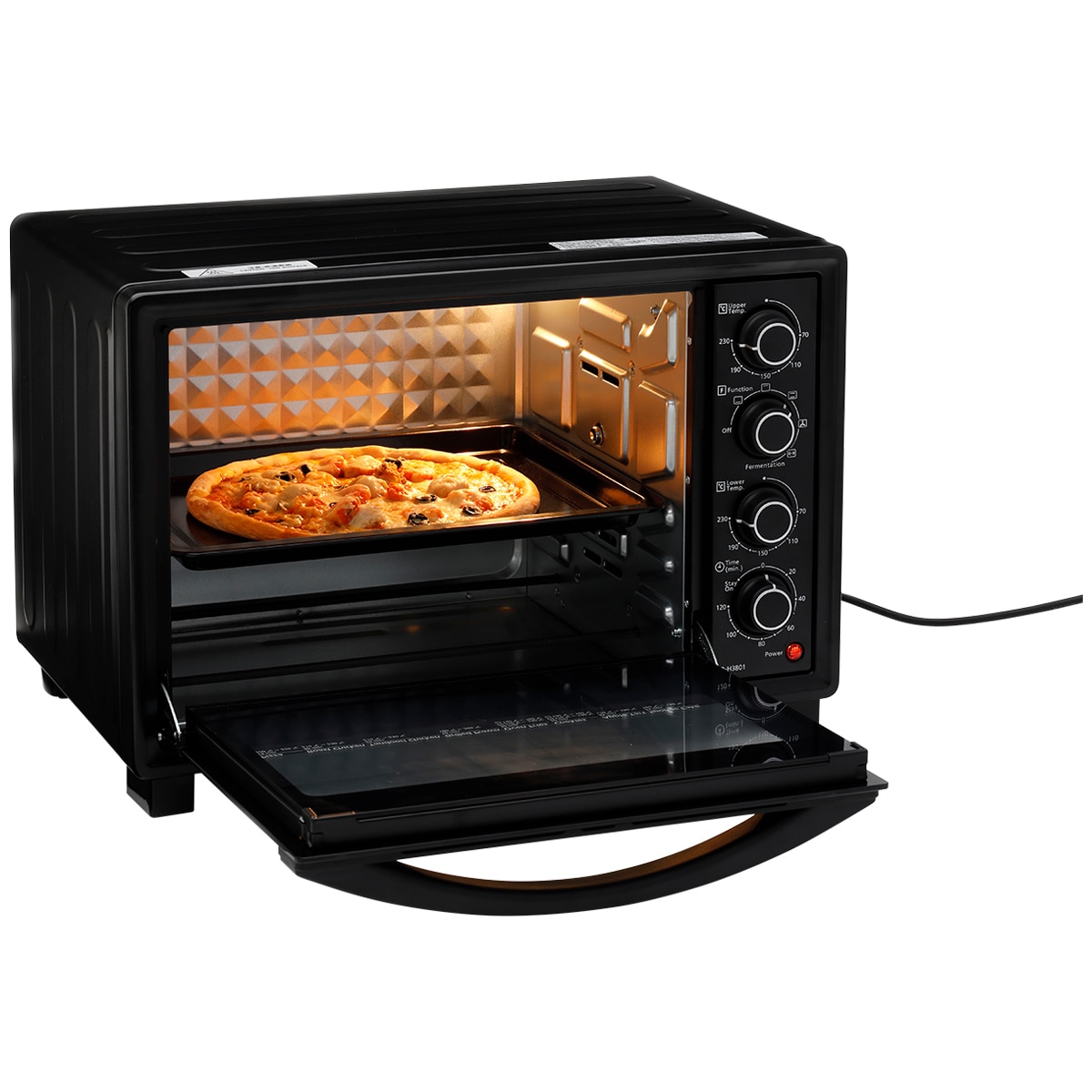 Panasonic Benchtop Oven Black