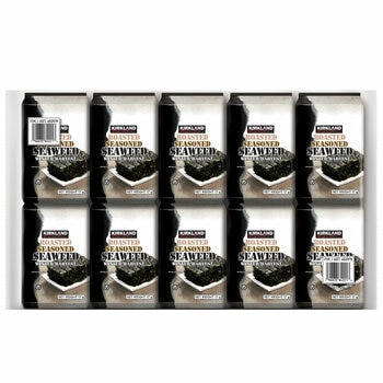Kirkland Signature Roasted Seaweed 10 x 17g