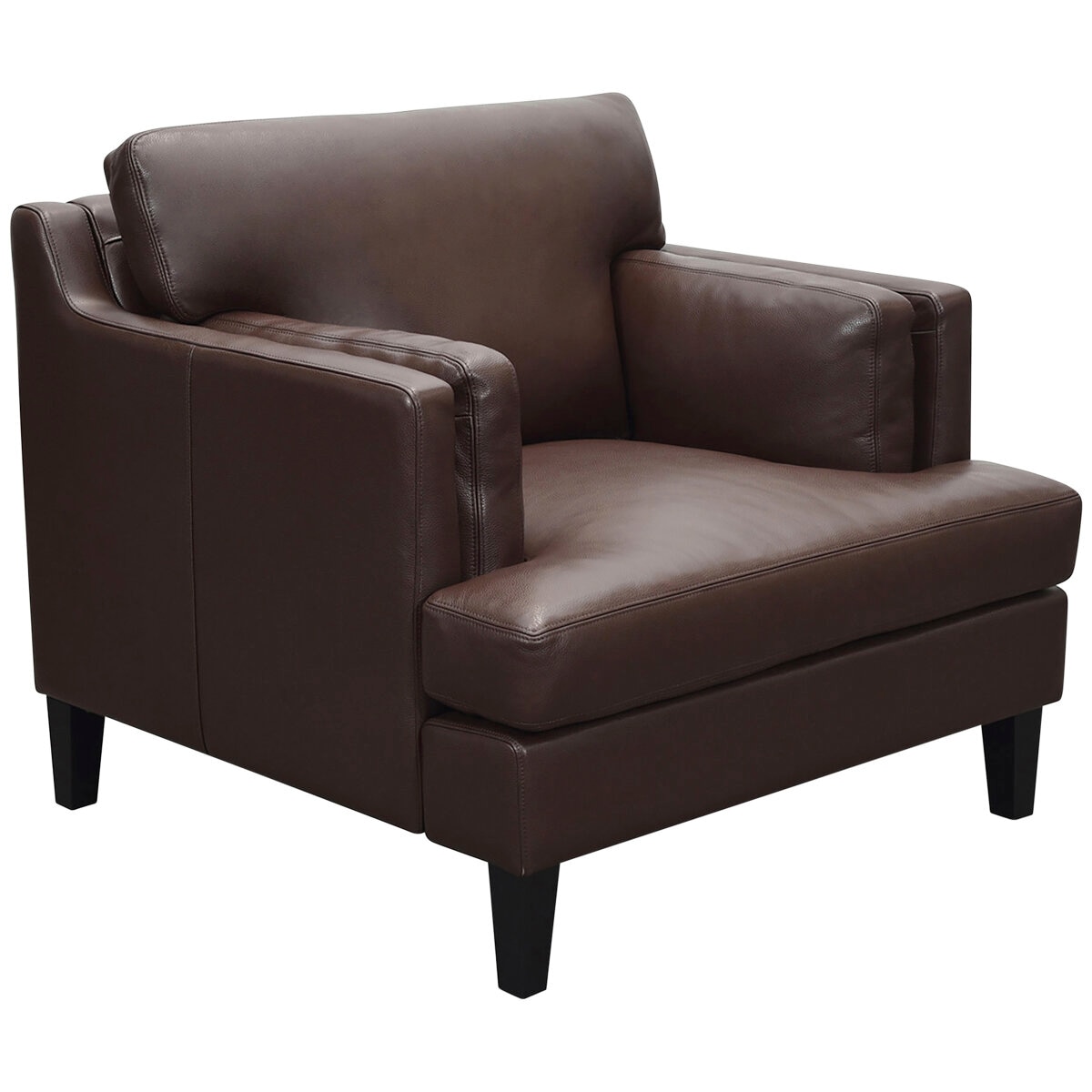Moran Oregon 1 Seater Sterling Cocoa Leather
