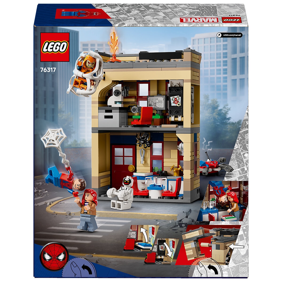 LEGO Marvel Peter Parker’s Apartment 76317