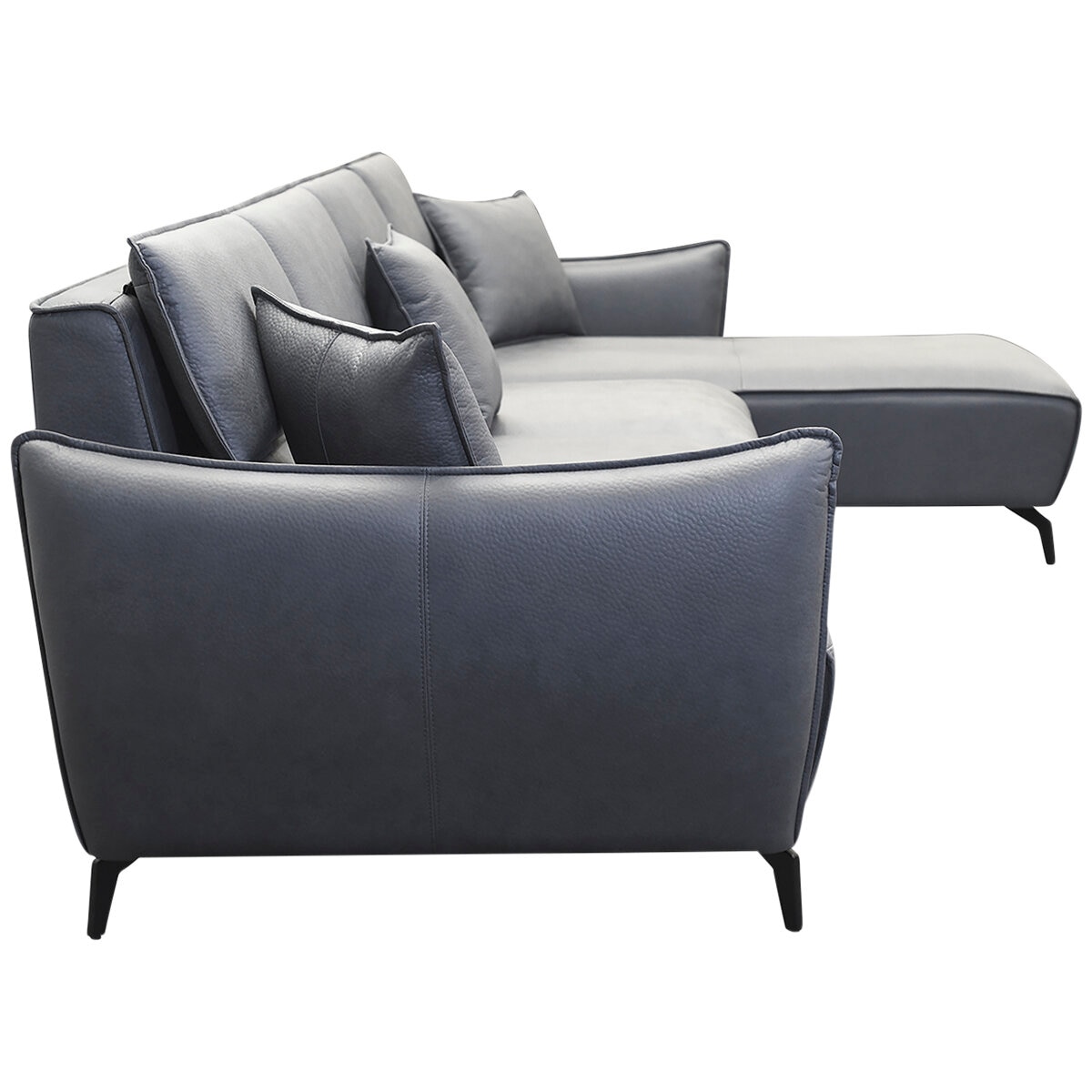 Moran Novato 3.0S LHF and RHF Chaise Modular Sofa Moran Gushi Grey Fabric