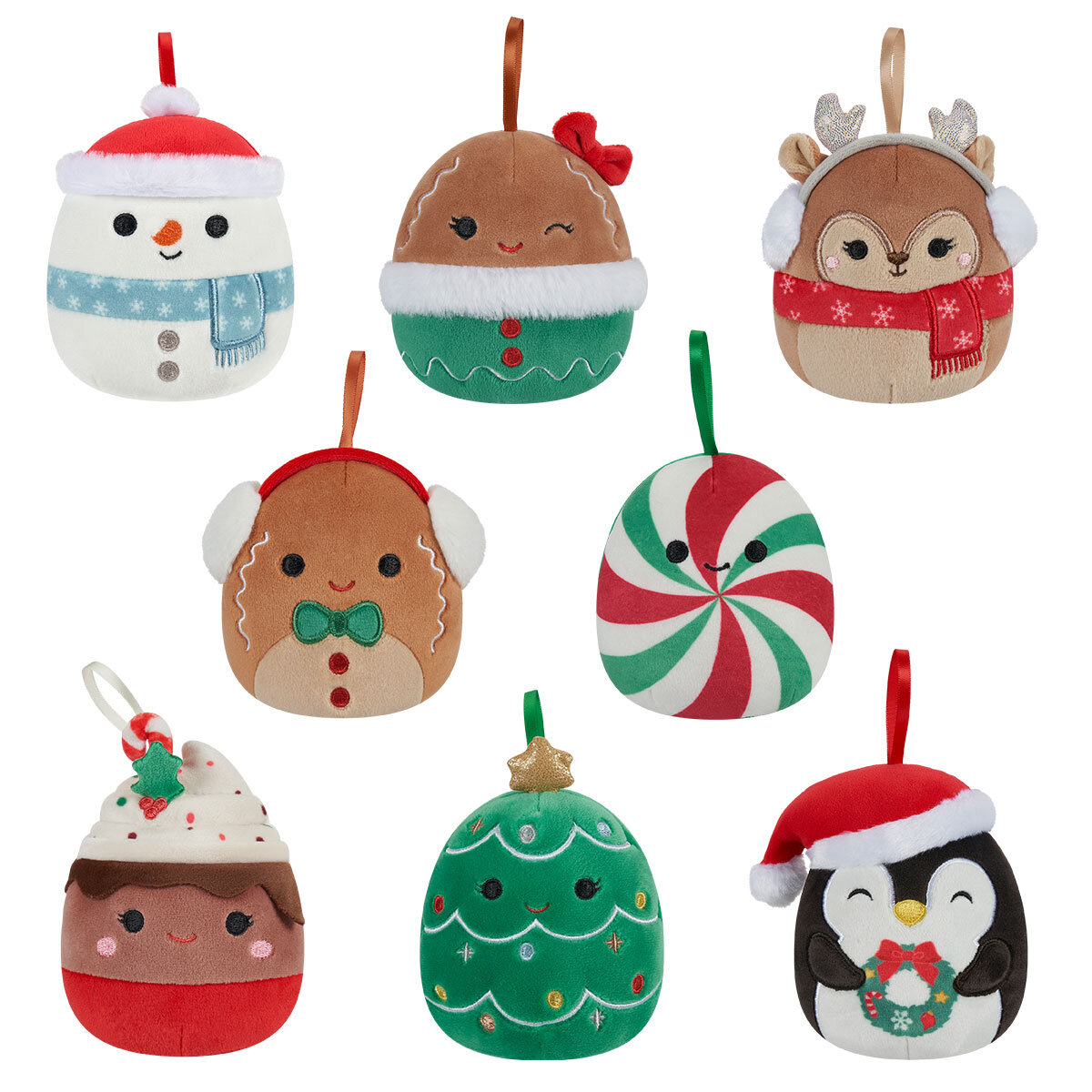Squishmallows Ornament Set Holiday Costco Australia