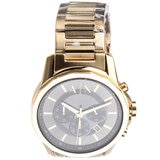 Armani Exchange Chronograph Gold-Tone Stainless Steel Men's Watch AX1721