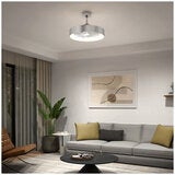 Artika Brushed Nickel With Remote Austin 58cm Ceiling Fan