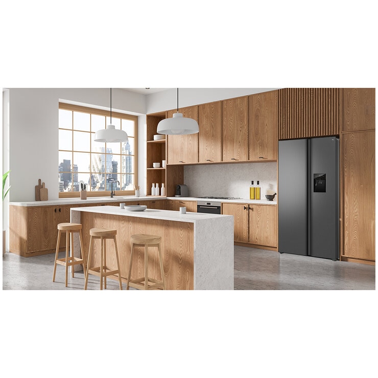 TCL 631L Side By Side Fridge TRF630SHG