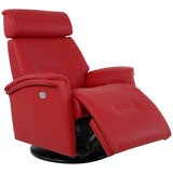 Moran Fjords Rome Motorised Recliner Relaxer Large 1 Motor with Battery Chilli Red