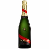 G.H. Mumm Cordon Rouge Brut Champagne 750ml And 2 Flutes Set
