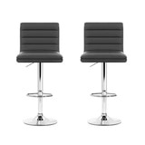 Artiss Grey 2PK Arne Barstool